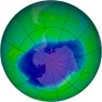 Antarctic Ozone 2010-11-08